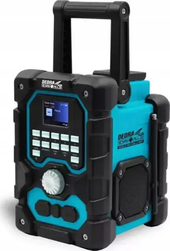 Radio ndërtimi Dedra DED7006BT, Bluetooth, DAB+ FM, portokalli