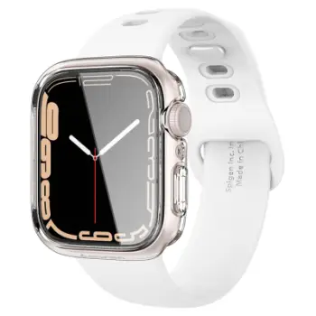 Mbështjellës për Apple Watch 9/8/7 45mm Spigen Ultra Hybrid, transparent