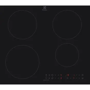 Pianurë inkaso me induksion Electrolux EIT60433CT, 60cm, 4 zona, e zezë mat