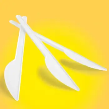 Thika plastike Office Products, 100 copë, 17cm, të bardha