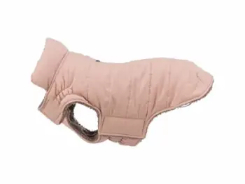 Pallto dimërore për qen Trixie Lesmont M, gjatësi 45 cm, ngjyrë kajsi