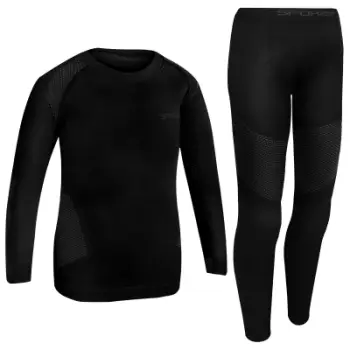Set të brendshme termike për fëmijë Spokey FURIOUS, madhësia 134-140 cm, gri