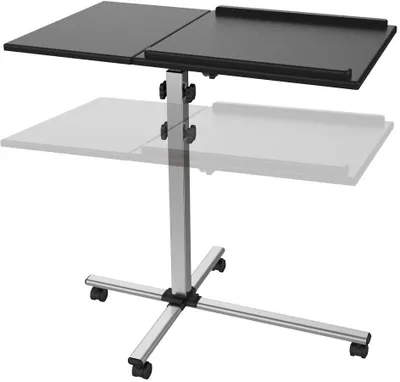 Karrocë universale Techly, për laptop ose projektor, lartësi e rregullueshme 77-87cm, e zezë - 4