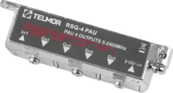 Ndarës sinjali Telmor Quick Splitter 4X 2.4G, 4 dalje, gri