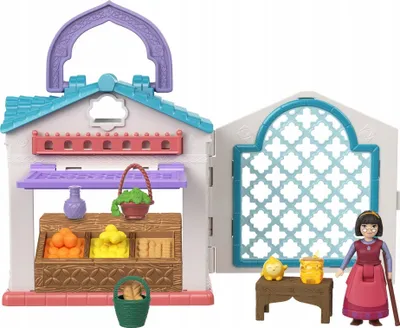 Set loje Disney Wish Dahlia Rosas Marketplace, kukull mikro Dahlia, figurë Star dhe 9 aksesorë, shumëngjyrësh - 1