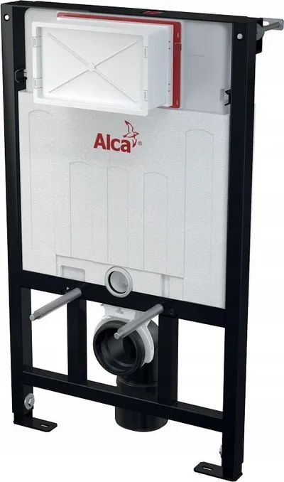 Element i fshehur WC Alcaplast AM101/850, 85 cm, me izolim zanor, për mur me gips - 1