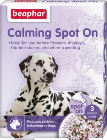 Pikatore qetësuese për qen Beaphar Calming Spot On, me valerian, efekt afatgjatë