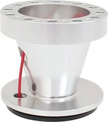 Hub timoni TurboWorks për Mitsubishi Eclipse Galant Lancer, alumini, MOMO Sparco, argjendtë