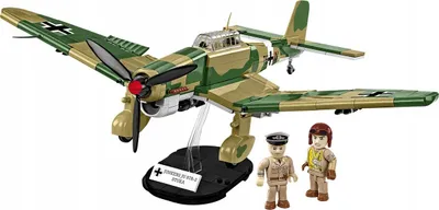 Set ndërtimi COBI Historical Collection Junkers JU 87 B 2, 525 pjesë, shkalla 1:32, kamuflazh tropikal - 4