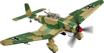 Set ndërtimi COBI Historical Collection Junkers JU 87 B 2, 525 pjesë, shkalla 1:32, kamuflazh tropikal - 5