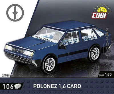 Set ndërtimi Cobi Youngtimer Collection Polonez 1.6 Caro 24589, model klasik, për koleksionistë, shumëngjyrësh - 5
