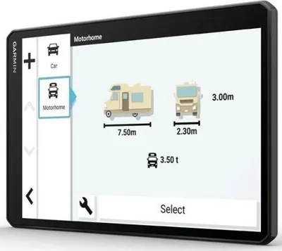 Navigim GPS Garmin Camper 1095, ekran i madh, harta EU, i zi - 3