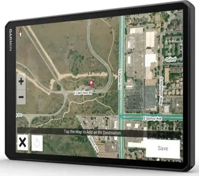 Navigim GPS Garmin Camper 1095, ekran i madh, harta EU, i zi - 5