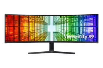 Monitor Samsung ViewFinity S49A950UIP, 49", Dual QHD, QLED, i zi