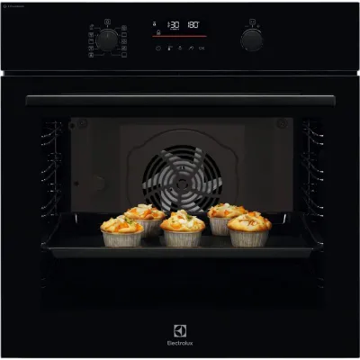 Furrë inkaso Electrolux SteamBake 600 EOD6F77WZ, 72L, Wi-Fi, inoks - 1