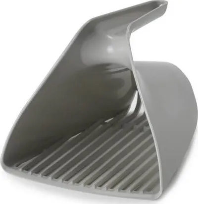 Lopatë për rërë maceje V shaped, filtruese, 13 x 13 x 15.5 cm, gri - 2