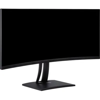 Monitor ViewSonic VP3481a, 34" WQHD+ i lakuar, USB C, i zi - 1