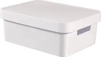 Shportë me kapak Curver INFINITY 11L, e bardhë