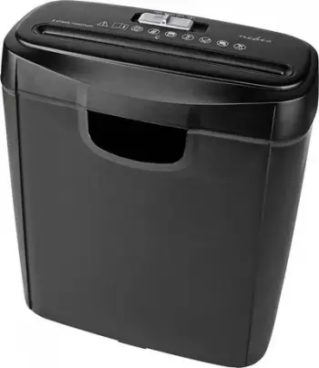 Sharrues letrash Peach DIN P 2, 6 fletë A4, kosh 10L, i zi