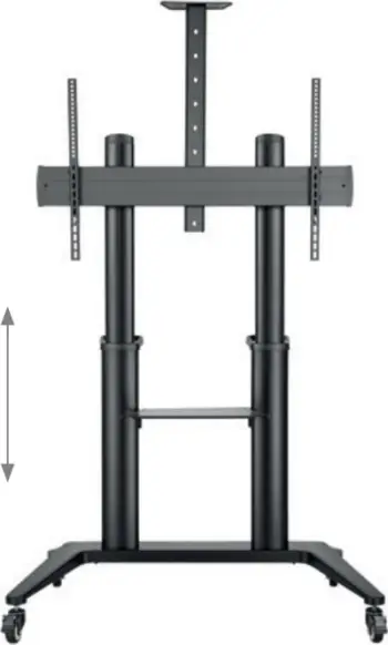 Qëndrim dyshemeje për TV Hagor BrackIT Stand HD XXL, deri 120", i zi