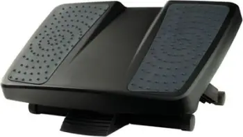 Mbajtëse këmbësh Fellowes Professional Series Ultimate, ergonomike, me 3 nivele lartësie, e zezë