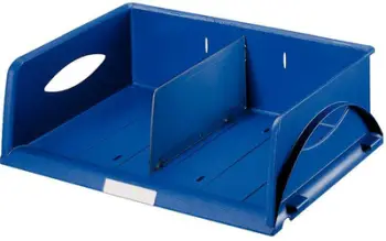 Tabaka renditëse Leitz Sorty 5230-00-35, A4 C4 horizontale, plastike, blu