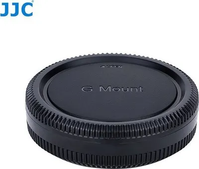 Kapak trupi dhe lente JJC për kamera Fuji G Mount, komplet 2 pjesë, i zi - 3