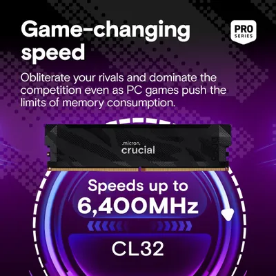 Memorie Crucial 32GB (2x16GB), 6400MHz CL32 - 2