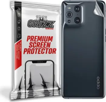 Folie mbrojtëse për pjesën e pasme GrizzGlass UltraSkin për Oppo Find X3 5G, transparente