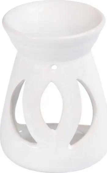 Djegës aromash Homea, për vajra, qeramikë, i bardhë, 6cm