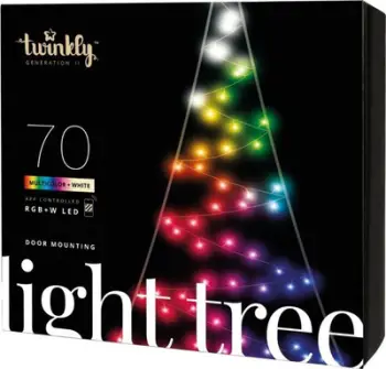Dekor pemë me drita LED Twinkly Light Tree RGBW, Bluetooth, WiFi, IP44
