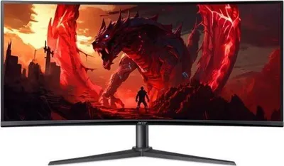 Monitor gaming i harkuar Acer Nitro XZ340CU, 34", UWQHD 3440x1440, 100 Hz, i zi - 1