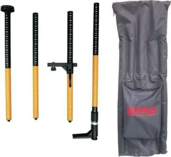 Shufër teleskopike për lazer Pro LT-334S-2G, 3.34m, montim universal, e zezë