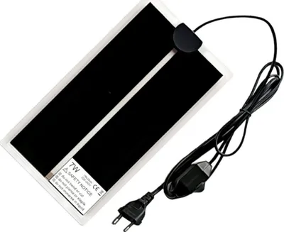 Tapet ngrohës për terrarium Happet Heating Mat, 7W, 15x28cm, i zi - 1