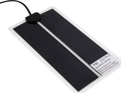 Tapet ngrohës për terrarium Happet Heating Mat, 7W, 15x28cm, i zi - 2