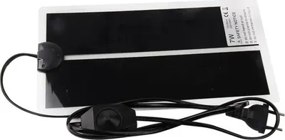 Tapet ngrohës për terrarium Happet Heating Mat, 7W, 15x28cm, i zi - 3
