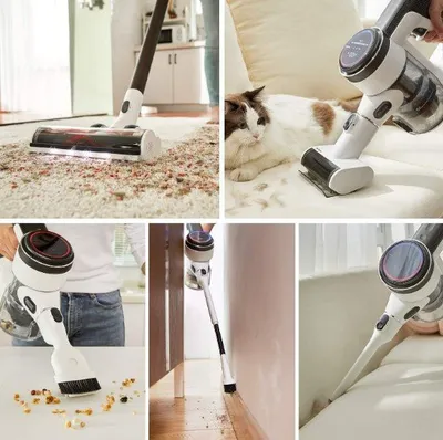 Fshesë me korrent dore Tineco PURE ONE S12, 500W, pa kabllo, e zezë e bardhë - 2