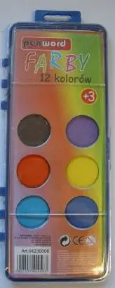 Ngjyra uji Polsirhurt PSAH B12 K144, 12 copë