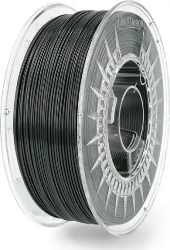 Filament 3D Devil Design PETG, 1.75mm, 1kg, gri e errët