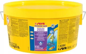 Kripë minerale për akuarium Sera Mineral Salt, 2.5kg, për deri në 50000L ujë