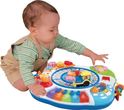 Tavolinë edukative Smily Play 0801, me drita dhe tinguj, shumëngjyrëshe - 2