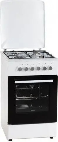 Shporet me gaz MPM MPM-54-KGE-03, 4 vatra, furrë me gaz, i bardhë