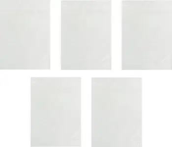 Qese pluhuri Scheppach DC500, set 5 copë, 75L, transparente