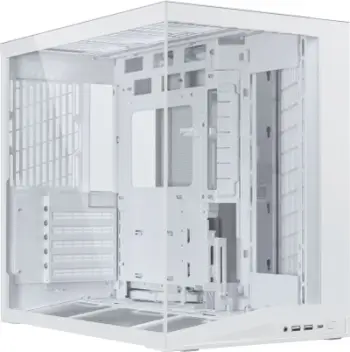 Kuti PC Lian Li O11 Dynamic Mini V2, MIDI Tower, xham i temperuar, e bardhë