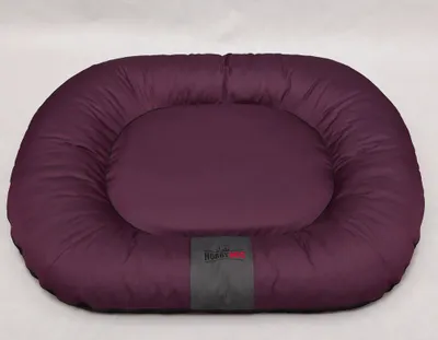 Shtrat për qen Hobbydog Comfort Ponton XXL, 120x100 cm, i burgundy - 1