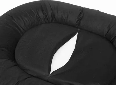 Shtrat për qen Hobbydog Comfort Ponton XXL, 120x100 cm, i burgundy - 5