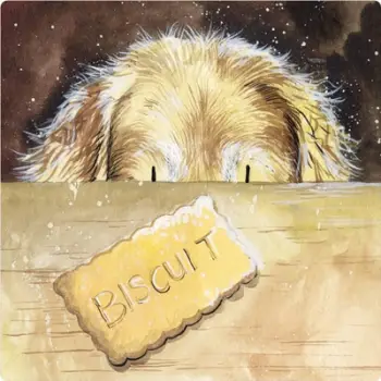 Magnet frigoriferi Teka FM227 Dog and Biscuit, dekorativ, shumëngjyrësh