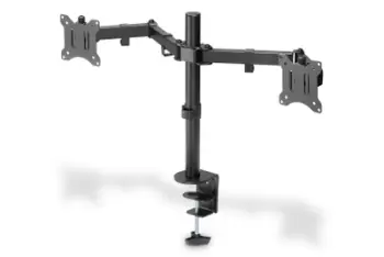 Mbajtëse tavoline për monitorë Digitus DA-90400, për 2 monitorë 15"-32", e zezë