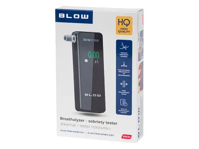 Alkooltestues BLOW Blow 9900, portativ, ekran digjital - 3