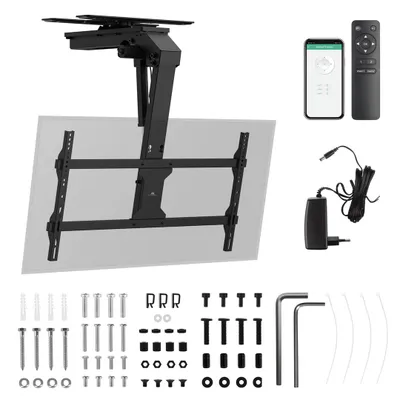 Mbajtëse tavani Maclean Electric, për TV 43"-86", 45kg, me telekomandë - 1